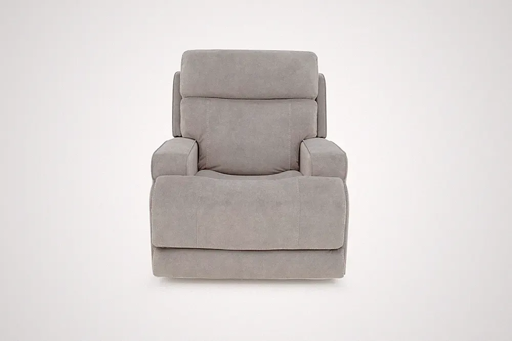 Barcalounger Ashbee Zero Gravity Power Recliner in Arula Dove