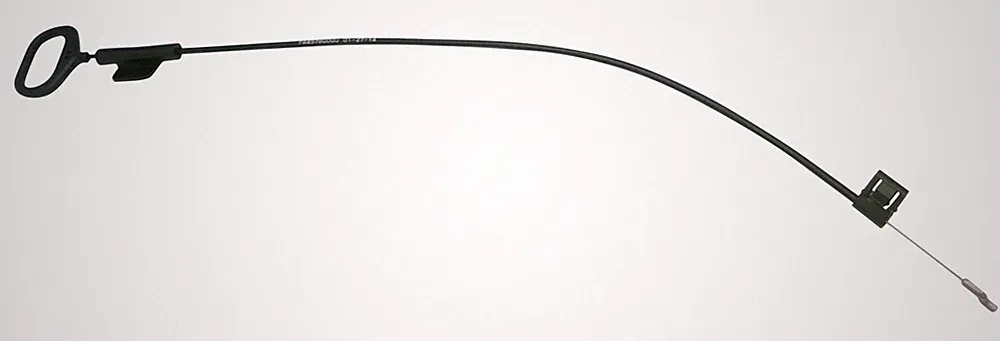 D Ring Recliner Handle and Cable 27 1/4" Length, 3" Exp Wire with Z Tip