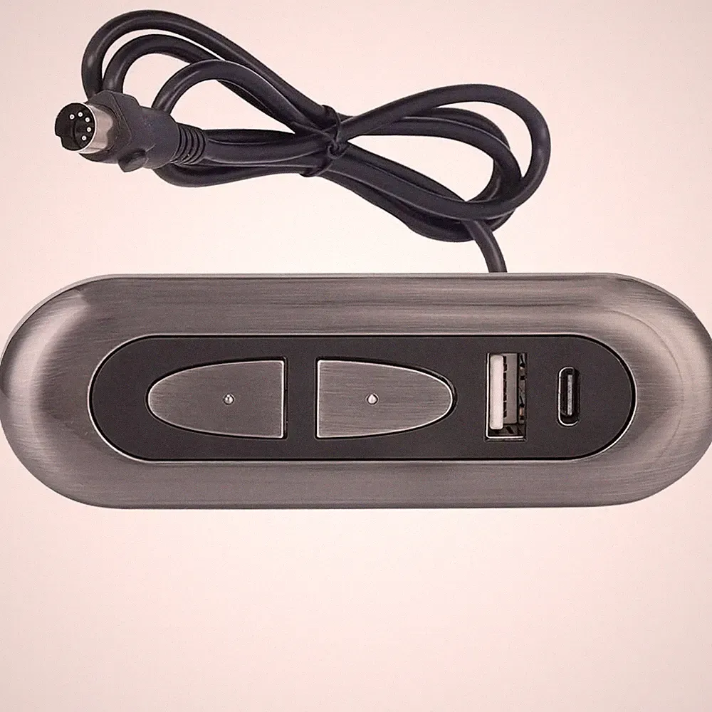 Universal Lift Chair Remote Control 2-Button 5-Pin for Okin Limoss Lane